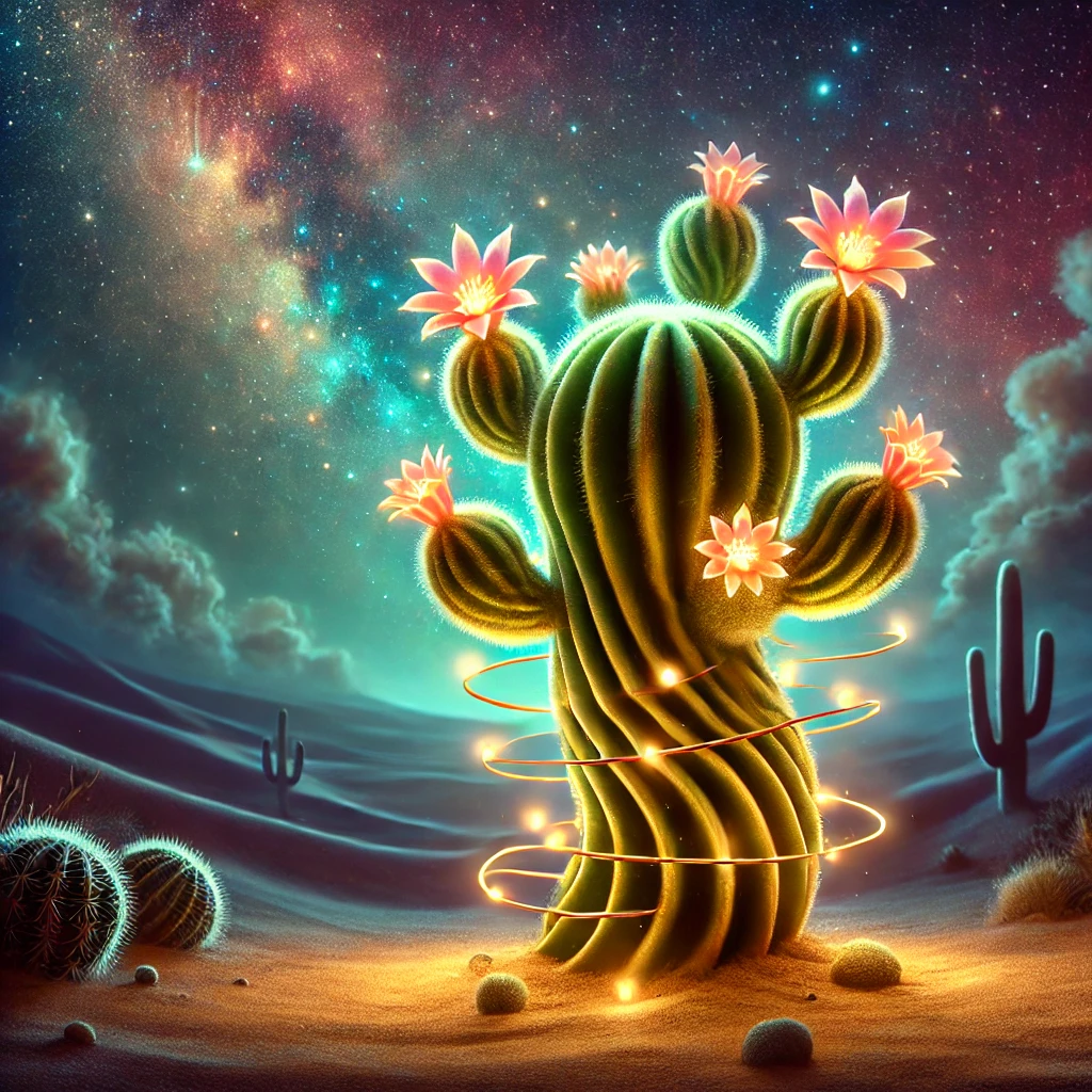 The mystic cactus manifests!